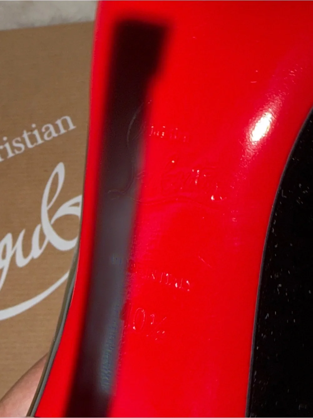 Christian Louboutin Black Patent So Kate Pumps- SIZE 40.5